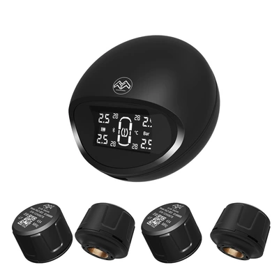 Japanese Tire Pressure Monitoring 315Mhz Tpms Car Tire Pressure Sensor Tire Pressure Gauge Monitor High Precision (Tire pressure monitoring system) - japanese-version-external-mini-tire-pressure-monitor