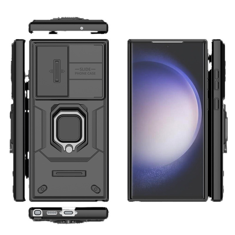Magnetic Phone Case For Samsung S26 Ultra And Galaxy A56 Bear Cover_voghion.com