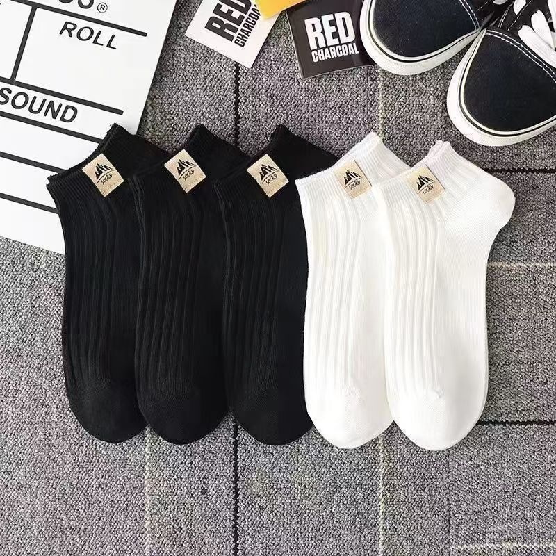 Summer Socks for Men and Women, Thin Short Socks, Low-Cut No-Show Socks, Couple Socks, Boat Socks, Disposable Travel Socks for Going Out