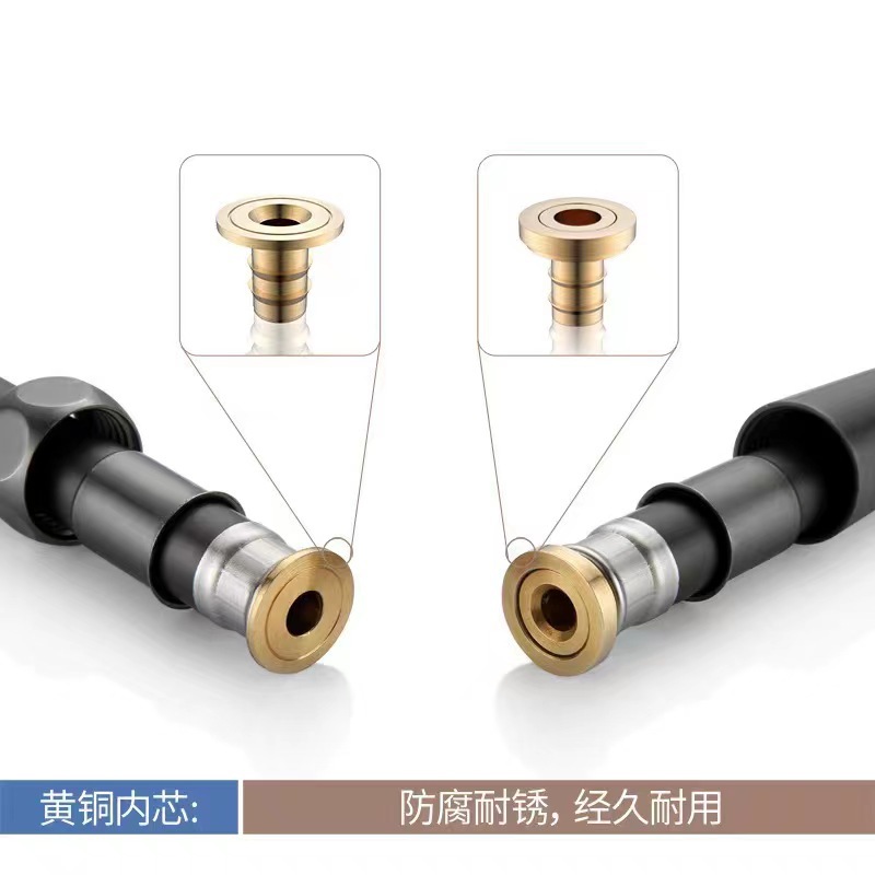 Universal explosion-proof long hot and cold set PVC