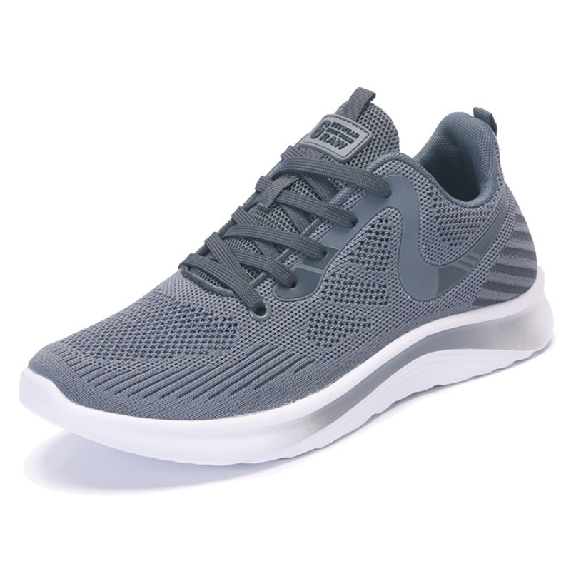 Zapatos de tela viejos de Beijing para hombres, superficie de malla transpirable de verano, zapatos deportivos delgados para papá, zapatos antideslizantes para hombres de ejercicio matutino de mediana edad y ancianos