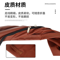 傳統弓包PU材質一體傳統弓背包免拆弓射箭袋子弓箭囊弓袋批發