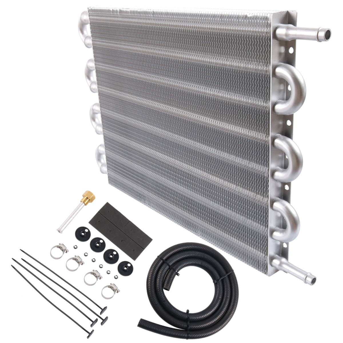 Cross-border special supply of air conditioning exhaust pipe condenser modification accessories condenser pipe universal oil cooler radiator 5