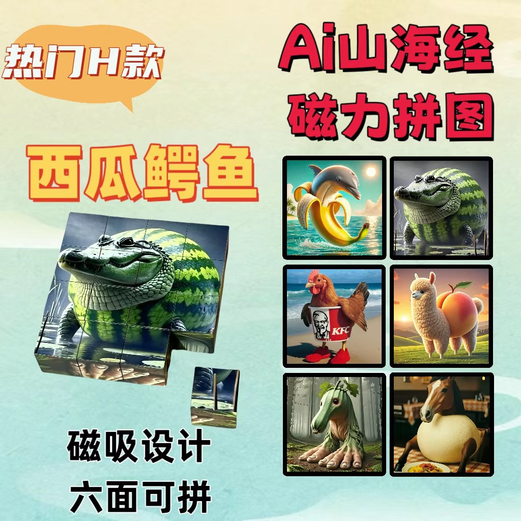 산과 바다의 고전 H형 [수박악어]