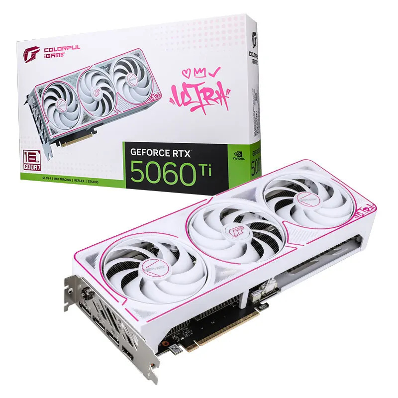 Igame Geforcertx5060Ti Ultra W Oc 16Gb Dlss4 E-Sports Gaming Computer Graphics Card