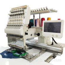 电脑全自动绣花机 广州供应奥玲RN-LS1刺绣设备 成衣logo平绣机