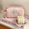 Quilted Love Wrist Bag [Light Pink]