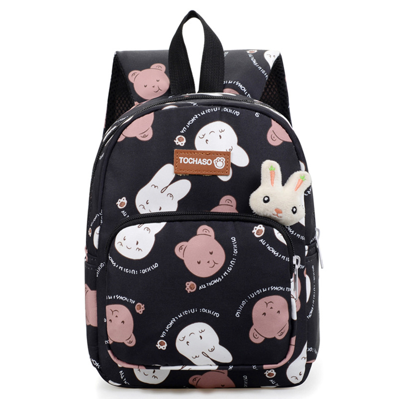 Cute conejo mochila de niñas preescolar mochila de escolares nueva mochila de niños de dibujos animados