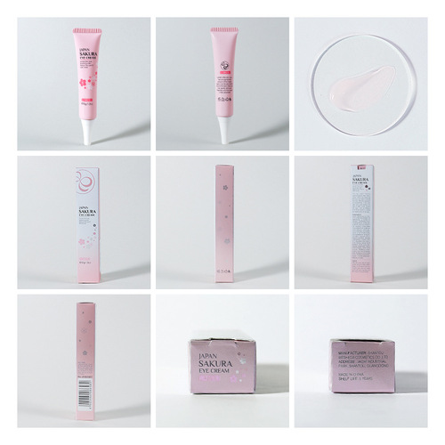 LAIKOU Sakura Essence Eye Cream 30g eye moisturizing and hydrating skin care product English packaging