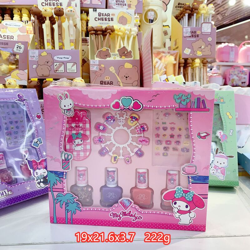 Sanrio Series Wearable Nail Polish Patch Combination Beautiful Girl DIY Decorative Nail Polish Patch