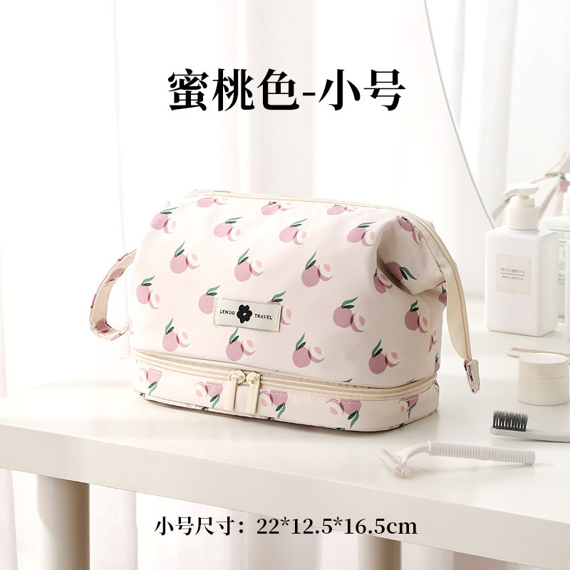 印花化妆包一个起批收纳包女便携大容量高级感洗漱袋tagi化妆包|undefined