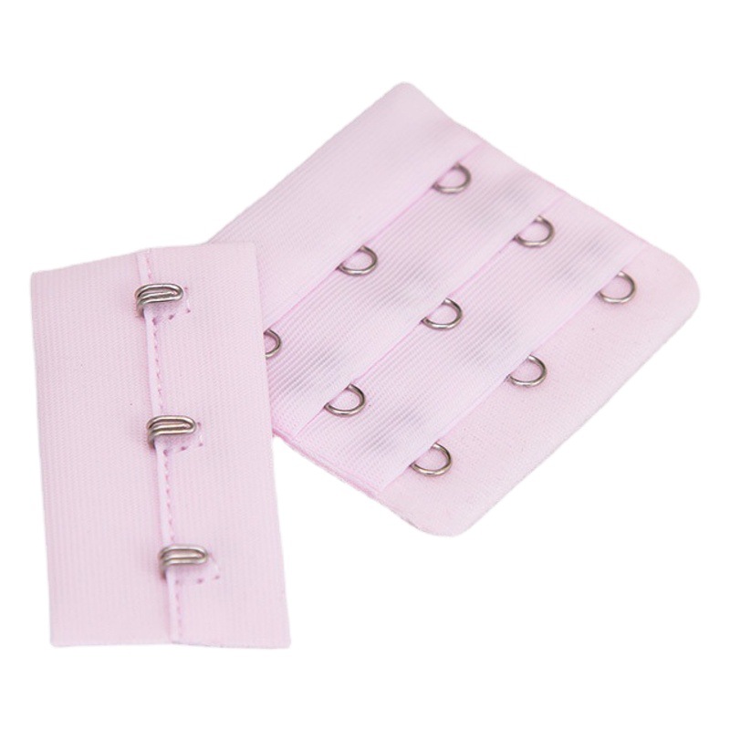 Three-Row Three-Hook Bra Back Clasp Stainless Steel Hook-And-Eye Clasp Bra Hook Underwear Back Clasp Metal Clasp