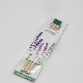 可萌芽植物铅笔纸卡套装环保厂家直销植物种子铅笔批发可激光logo