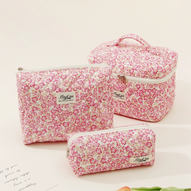 贝格 Capacious Japanese cosmetic bag, cloth, storage system