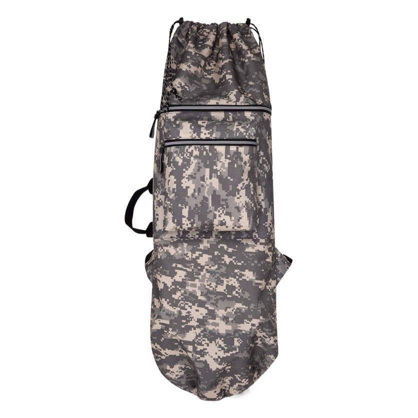 スケートボードは二重のリフトを包んで、軽くて防水のヨガのカバンを包んで、陸上のサーフボードは釣竿の足の水かきを包んで屋外のリュックサックを包みます。