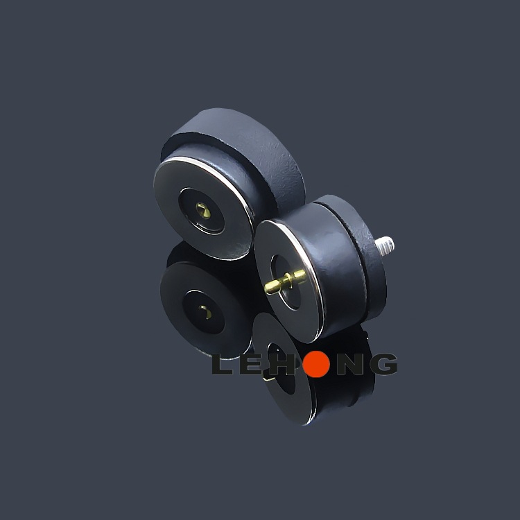 LH-CX10*12MM公母发黑磁吸连接器/圆形纽扣磁吸附式/连接器充电线