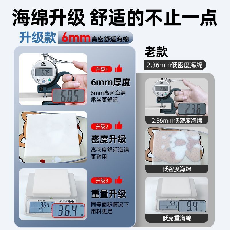 Waterproof and sun-proof universal electric vehicle seat cover, thickened and wear-resistant electric bicycle seat cover