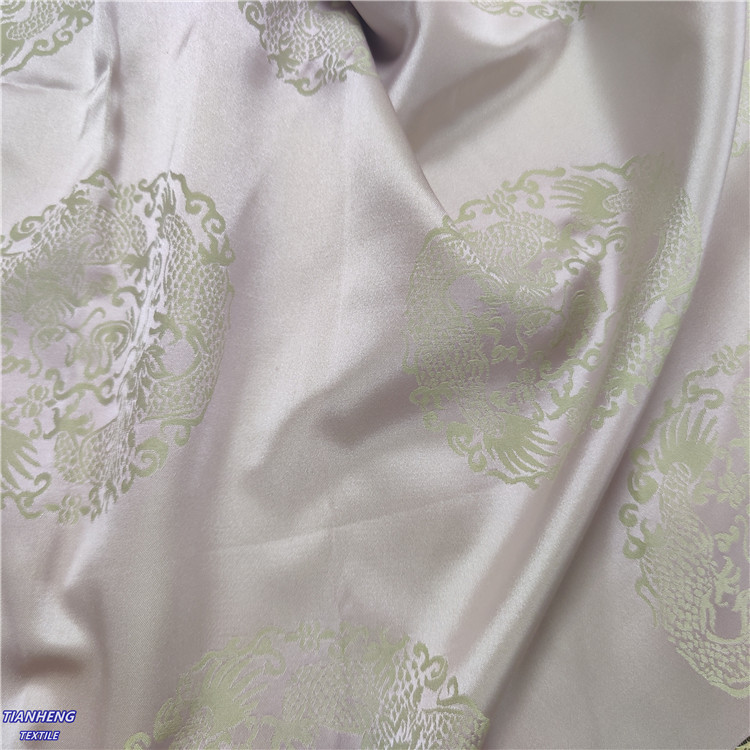 H-9349#秋冬盘龙提花 时装男女西装外套马甲DIY手作箱包鞋材布料