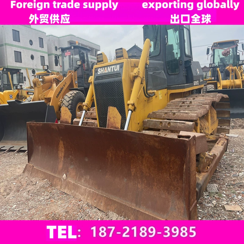 Используется 160 водно-болотных угодий бульдозер Shantui SD16L широкий трек автоматический бульдозер