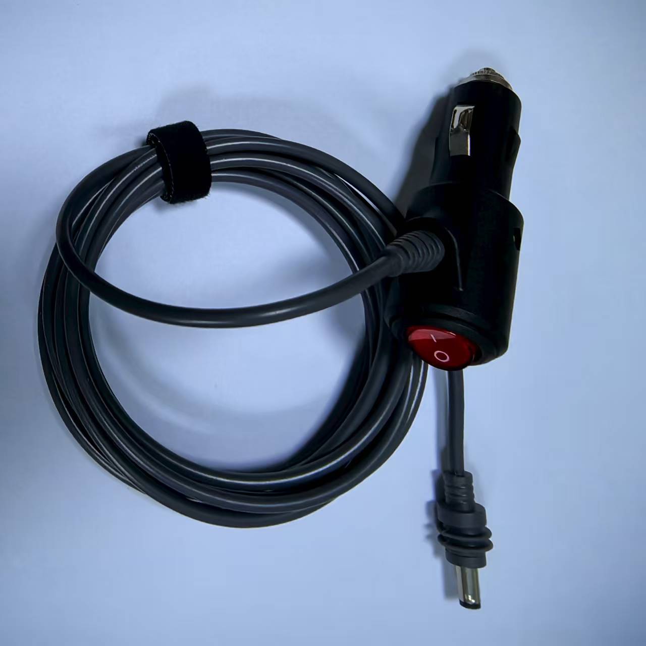 Cross-Border Amazon Popular Car Charger Car Cigarette Lighter Car Charging Source Line Switch Car Charger Line Manufacturer Wholesale