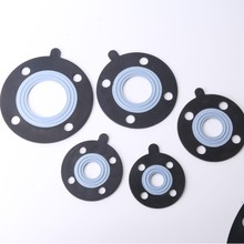 密封垫片F4衬三元乙丙EPDM+PTFE聚四氟乙烯复合法兰橡胶垫片橡胶
