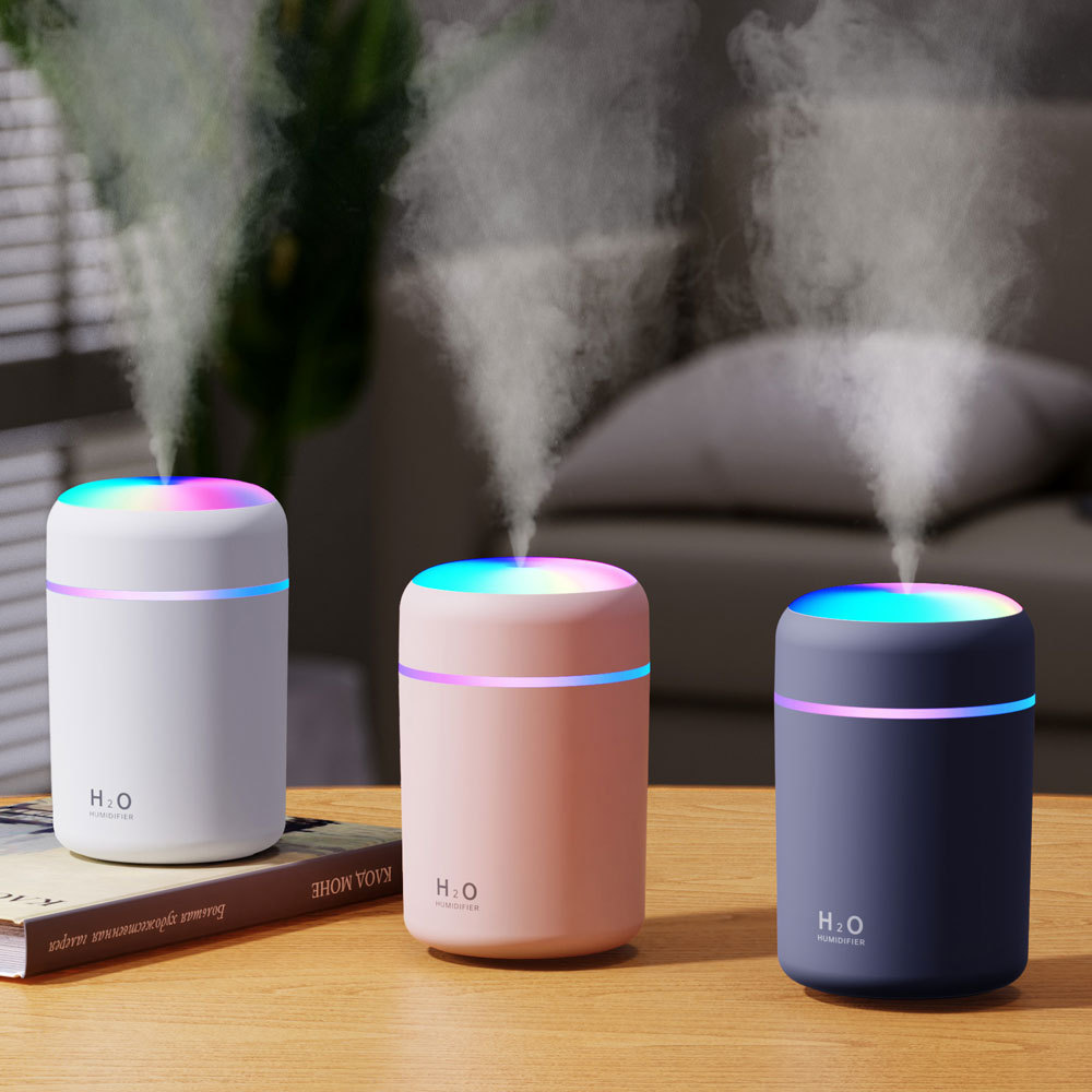 Silent USB Cross-Border Humidification Popular Humidifier Home Car Air Purifier Colorful Aromatherapy Cup Desktop