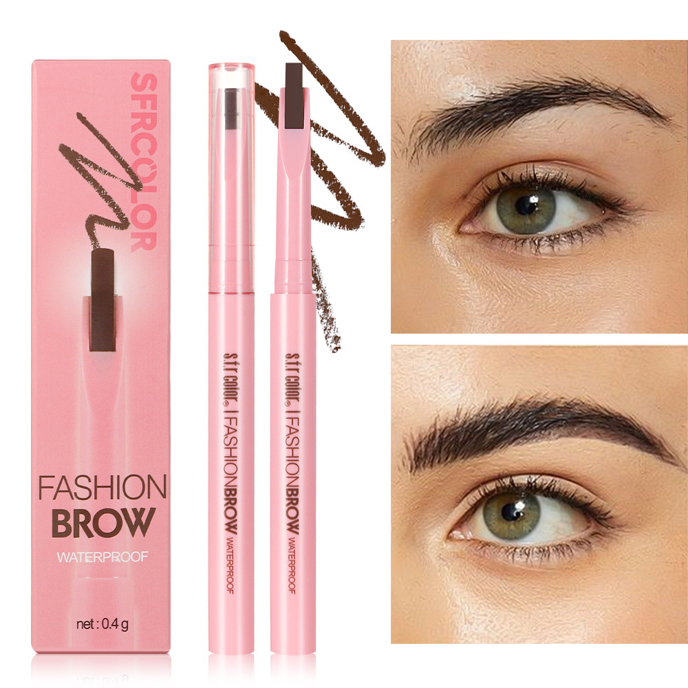s.f.r color transfronterizo para cejas impermeables duraderas para principiantes cejas salvajes machete natural cejas pluma al por mayor
