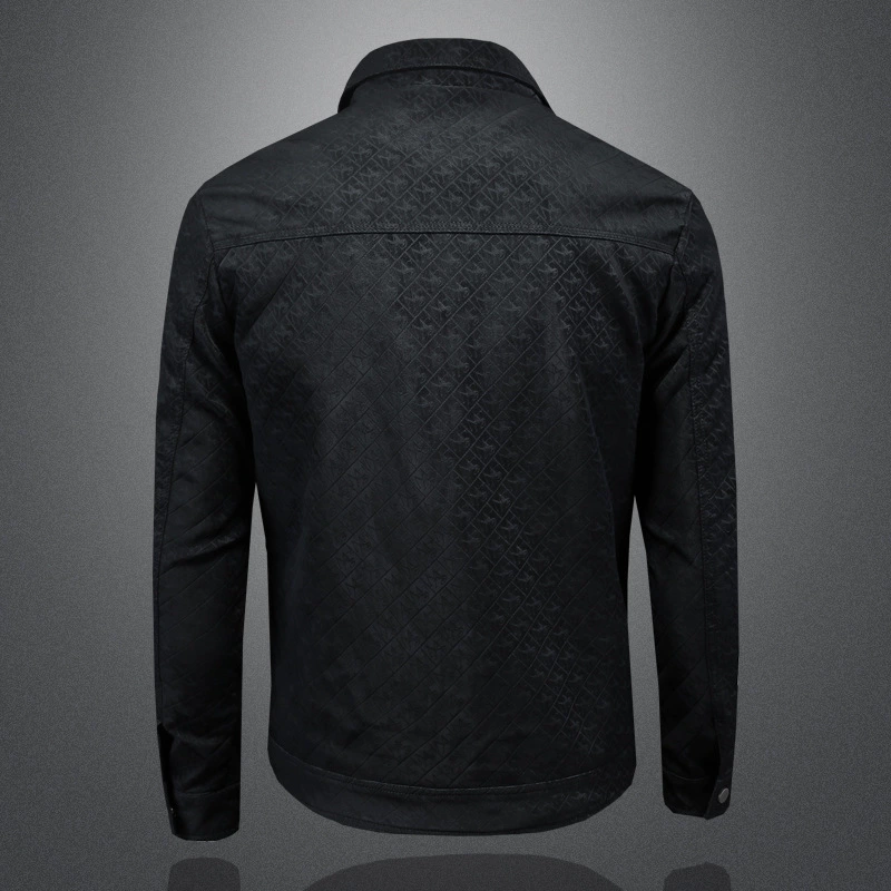 Trend fashionable universal jacket, slim fit