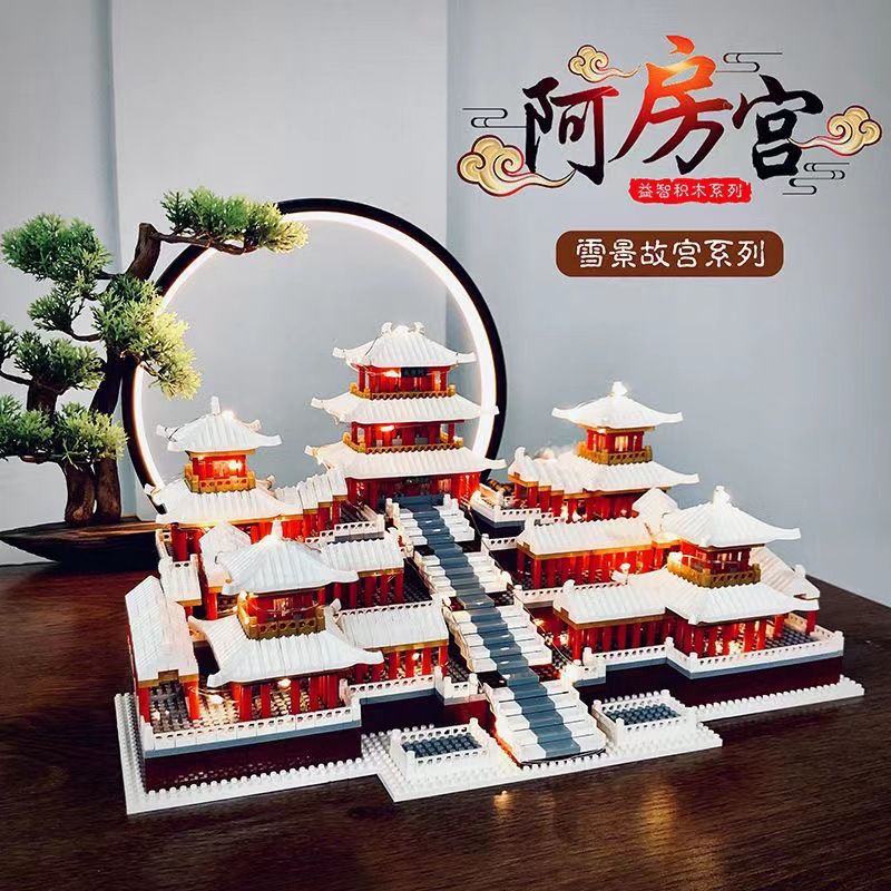 Medium Snow Scene Avon Palace (3888 Granules) Tool Unlit Edition