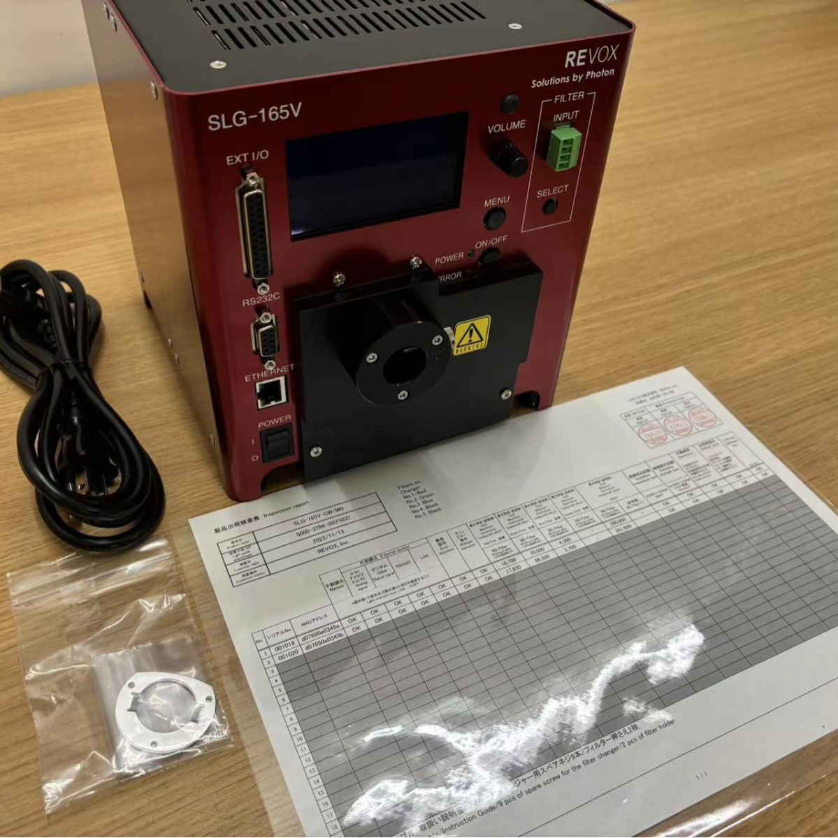 现货REVOX莱宝克斯 SLG-165VX 大功率光源控制器