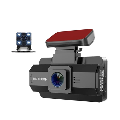 3-inch front car driving Driving recorder - car-front-rear-lens-no-wifi-interconnection