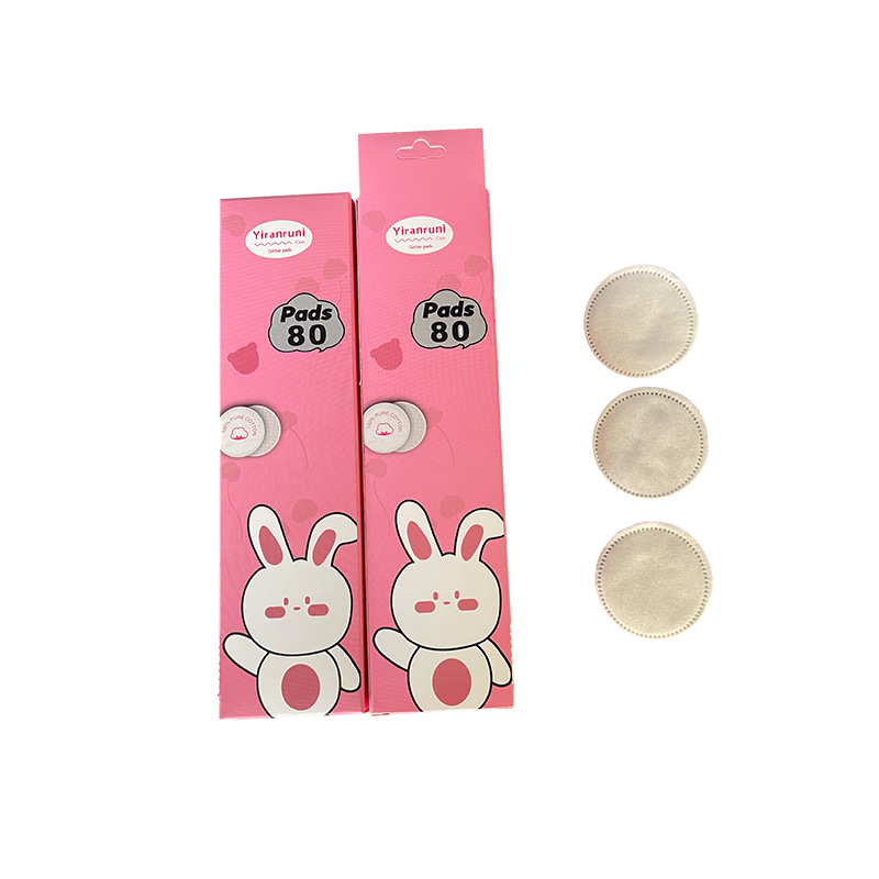 Algodón de limpieza suave, cómodo, limpio, fuerte, suave, no irritante, absorbente, sin pelusa, maquillaje redondo desechable