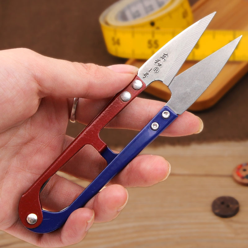 대형 동 · 1 호 스프링원사 가위 U 자형 재단사 팁 작은 가위 큰 원사 가위 큰 원사 가위 무료 배송