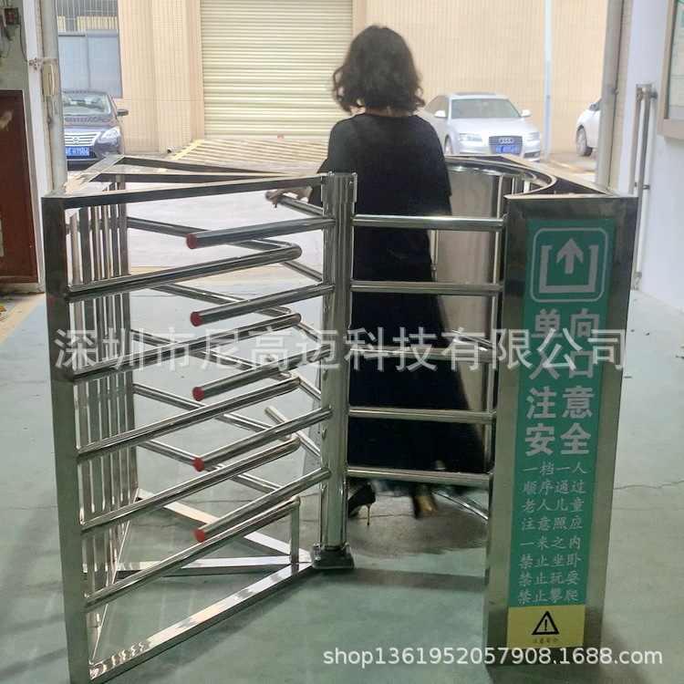 酒店旋转门制作生产厂家机场餐厅饭店大门手动旋转单向门现货批发