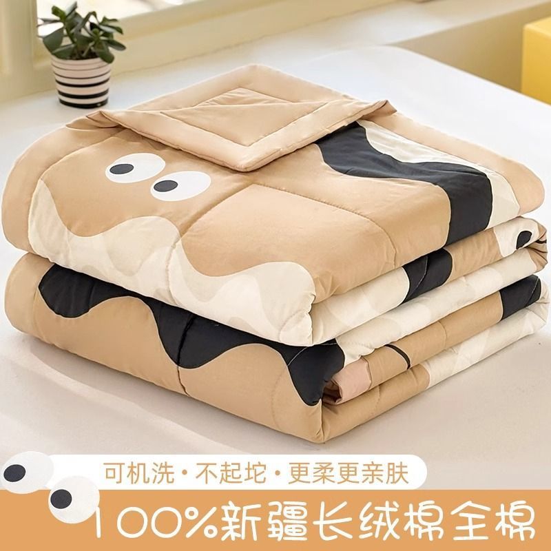 Niños verano colcha de algodón, jardín de infantes de algodón, bebé siesta, colcha de aire acondicionado de verano para bebés, se puede lavar a máquina clase A