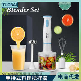欧规220V料理机手持式搅拌器料理棒婴儿辅食机家用手持电动搅拌棒