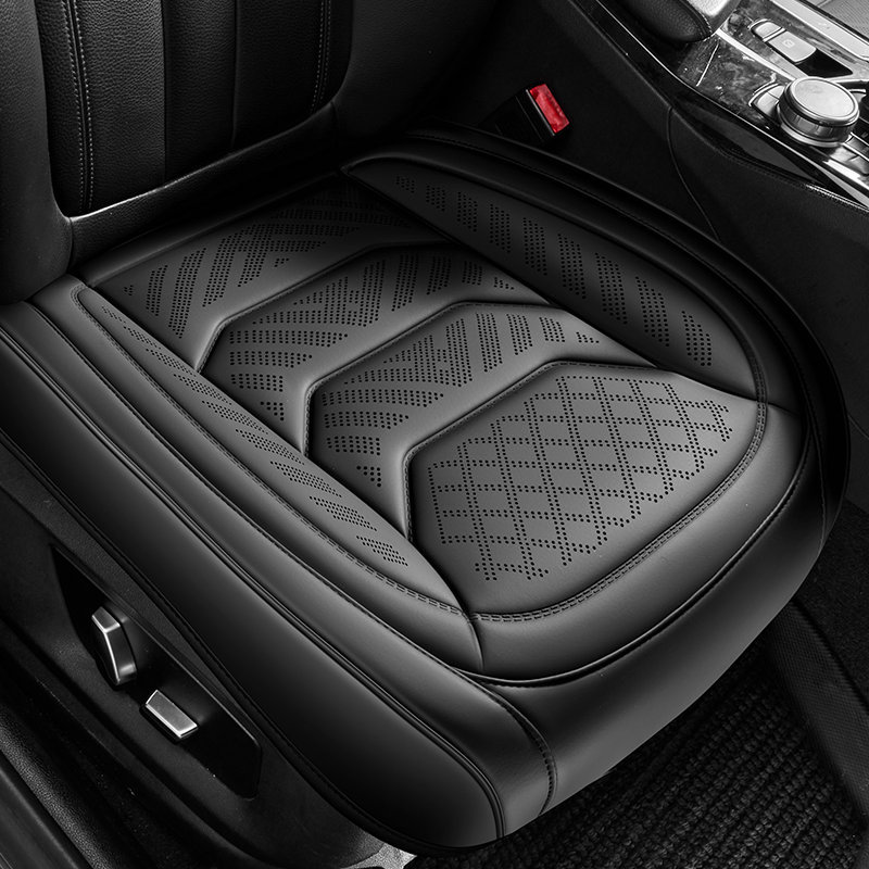 25 Years New Laser Perforated Wireless Embossed Nappa Leather Car Seat Cushion Four Seasons Multi-Piece Cushion Wholesale
