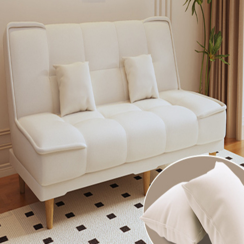 Folding Sofa Bed Dual-Purpose Sofa Living Room 2025 New Simple Cream Style Sofa Small Apartment Rental House