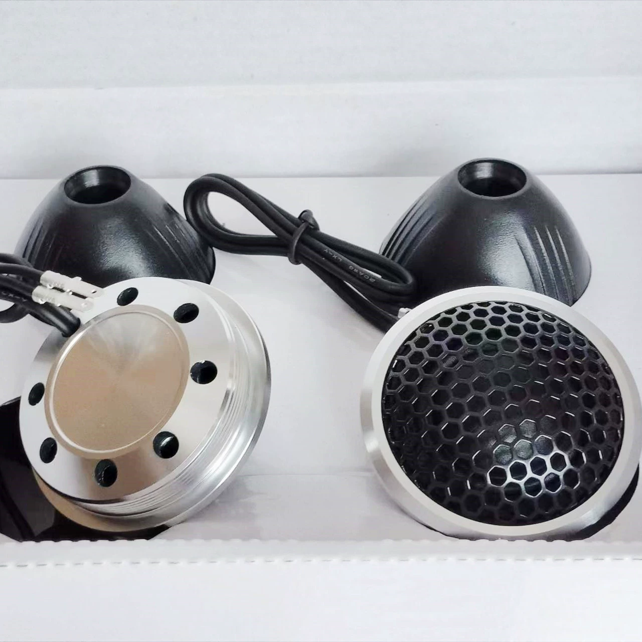 Оптовый новый автомобильный стерео твитер HIFINE автомобильный твитер 25 мм стерео модифицированный твитер H6