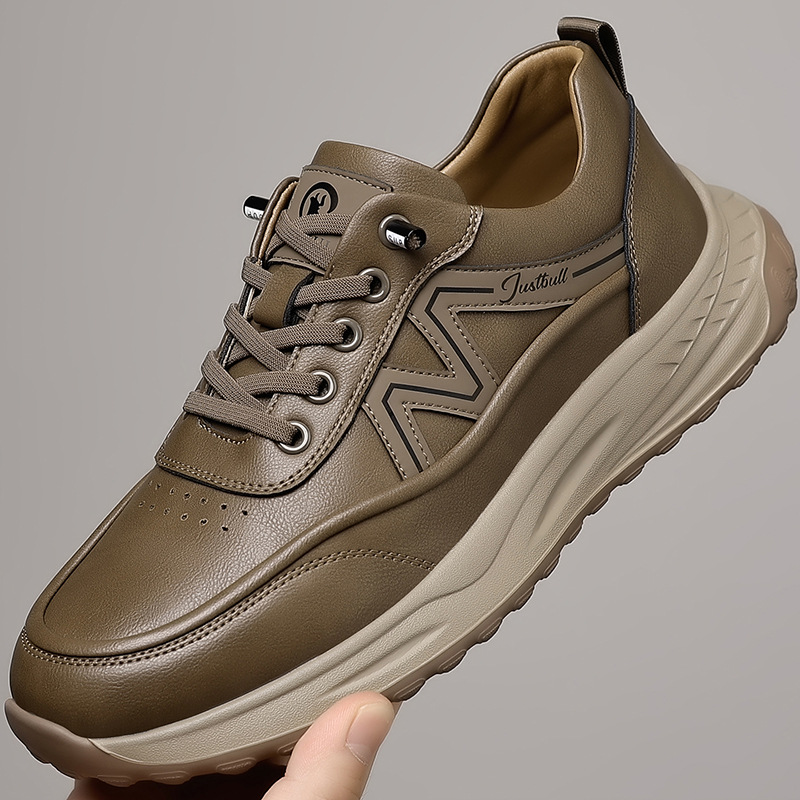 户外运动徒步男士休闲鞋子懒人男鞋新款时尚简约百搭单鞋一件代发