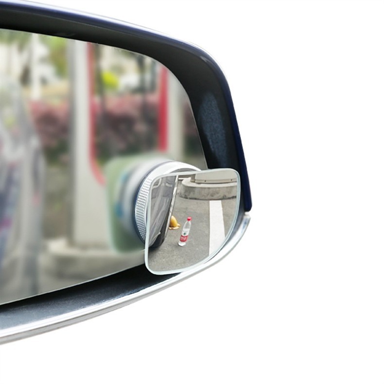 3R rearview mirror, small circular mirror, car reversing aid, blind spot auxiliary mirror, 360-degree suction cup ultra-clear mirror