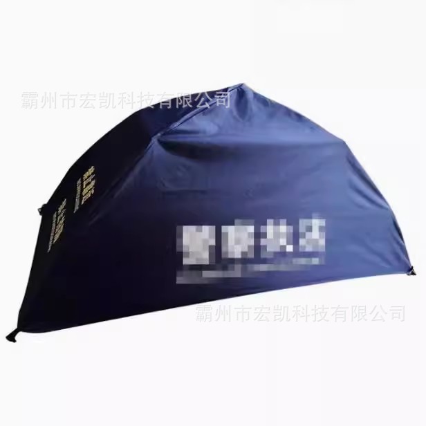 帐篷式折叠围挡作战临时管制战术执勤应急隔离便捷式布艺