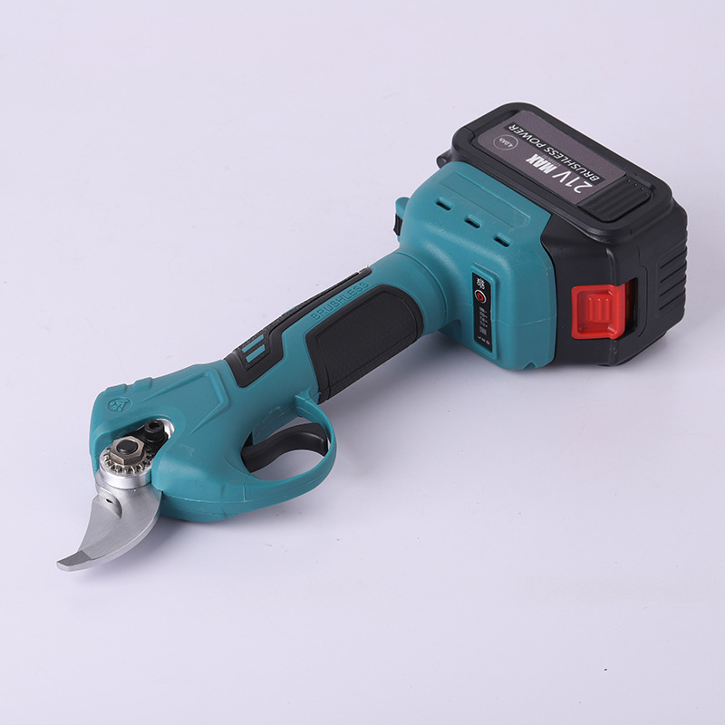 Lithium battery brushless fruit tree scissors Garden fruit tree flower branches roadside lithium battery pruning shears wholesale grape elbow scissors