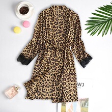 O 42353 Silk Black Leopard Pajamas ���ƼҾӷ� �羳ŷ��