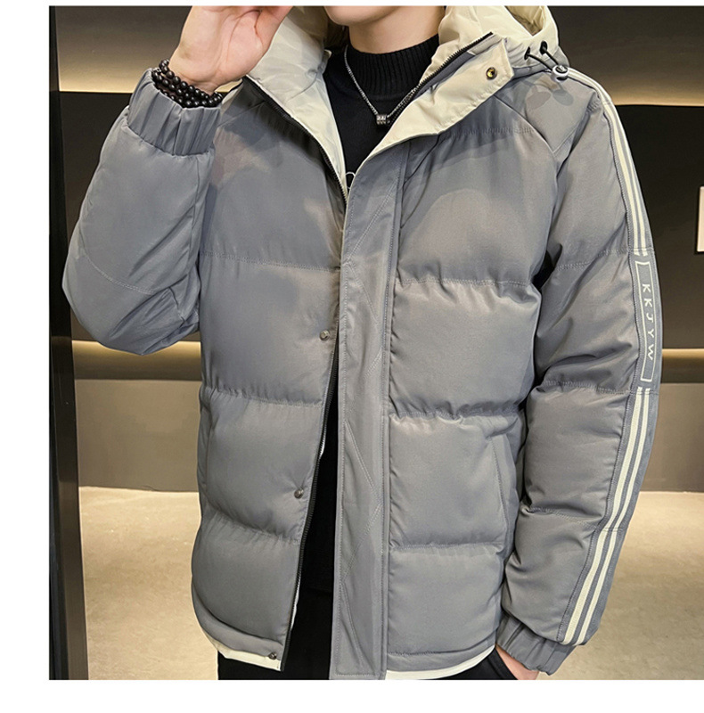 Men's Down Jacket Warm Winter Hooded Coat Thickened Outerwear_voghion.com