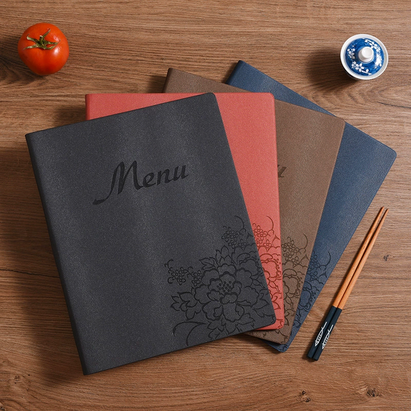 Высококачественная кожаная прозрачная сумка формата А4, вставка, руководство по обслуживанию отеля, рецепт эту еду, фирменный напиток, цена, производство