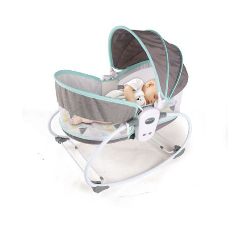 Cross-border new baby swing bed intelligent baby sleep chair with music cradle baby rocker wholesale