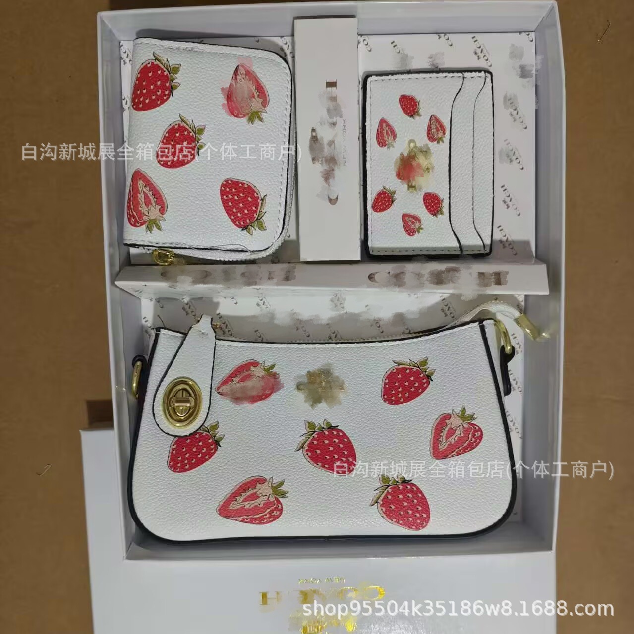 Cartera de padres C2025 nuevo bolso coreano con cremallera, bolso de impresión de gran capacidad de Europa y América.