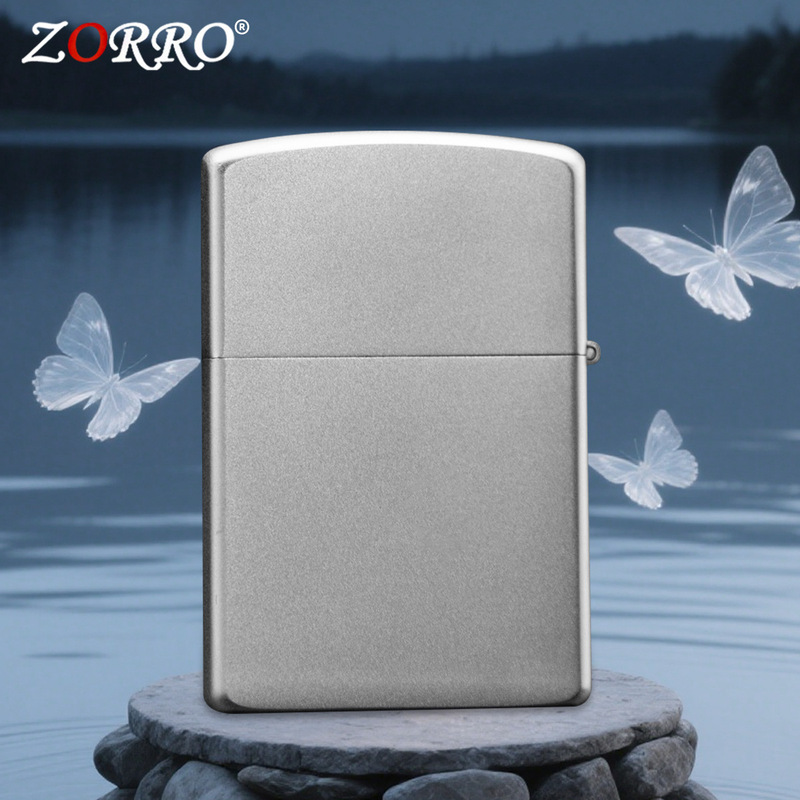正品ZORRO佐羅砂クロム星月蝶灯油ライター精雕代発正品意地灘卸売り|undefined