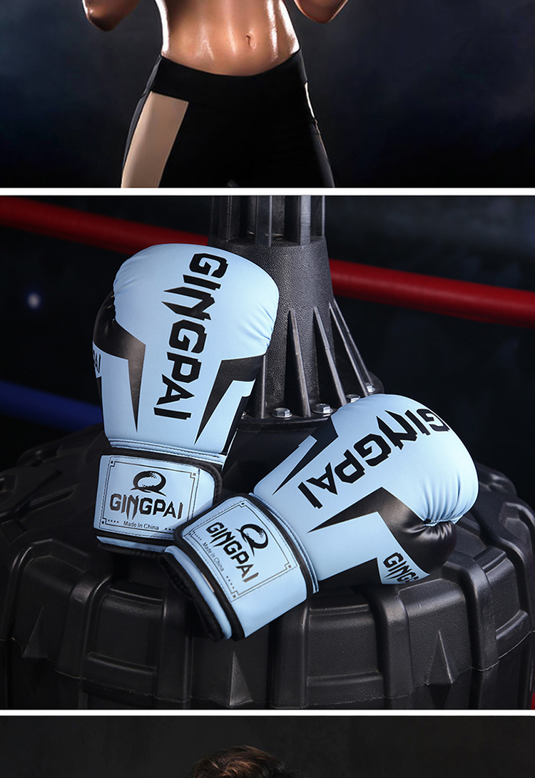 1724976925@qq.com Boxhandschuhe für Erwachsene und Kinder, Sanda-Kampf, Boxsackhandschuhe, professionelle, atmungsaktive, verdickte und abriebfeste Handschuhe für_voghion.com